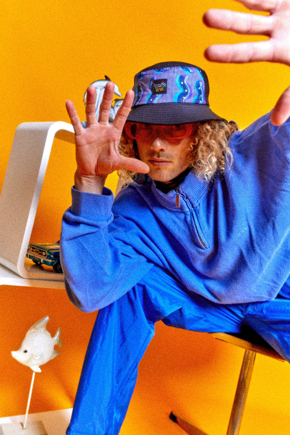 Cosmic Frolic Wide Surf Hat