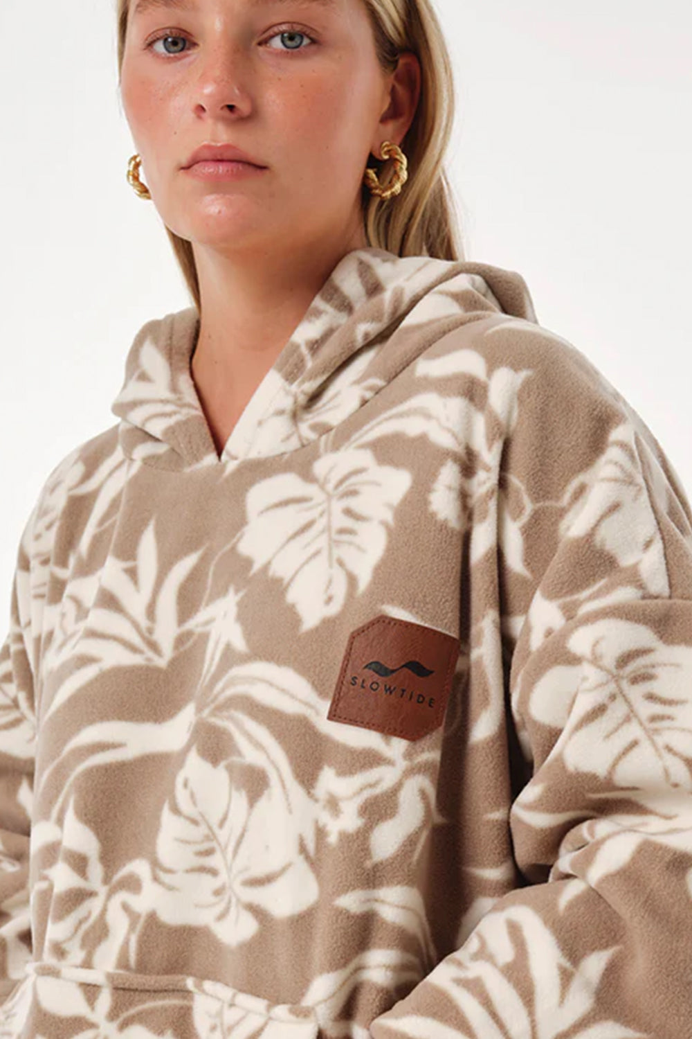 Fleece Poncho Hauke