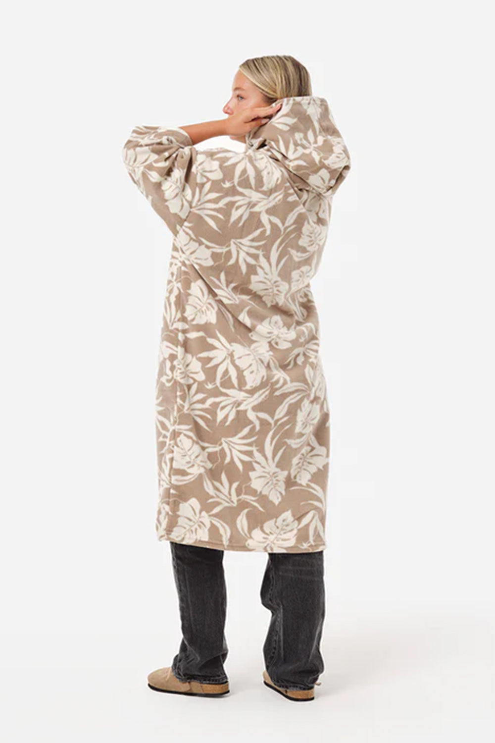 Fleece Poncho Hauke