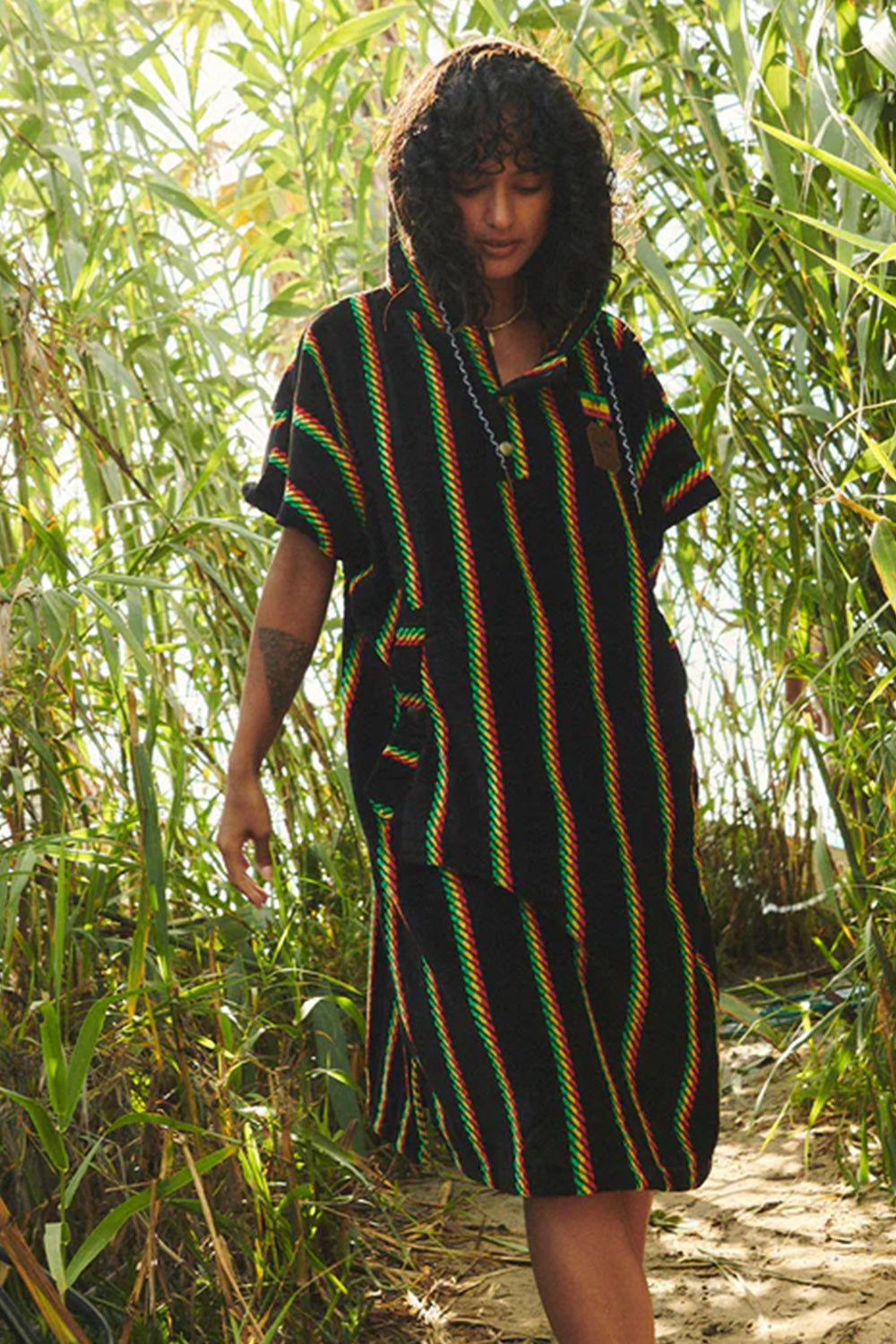 Poncho Natural Mystic Turkish
