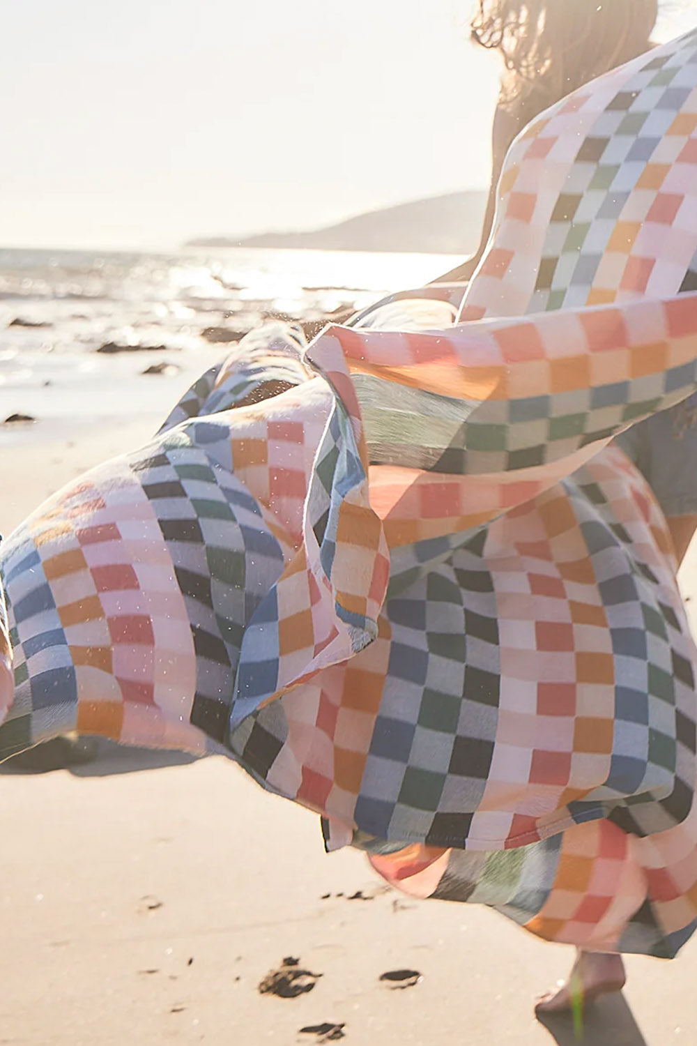 Oversized Throw Blanket Sundown