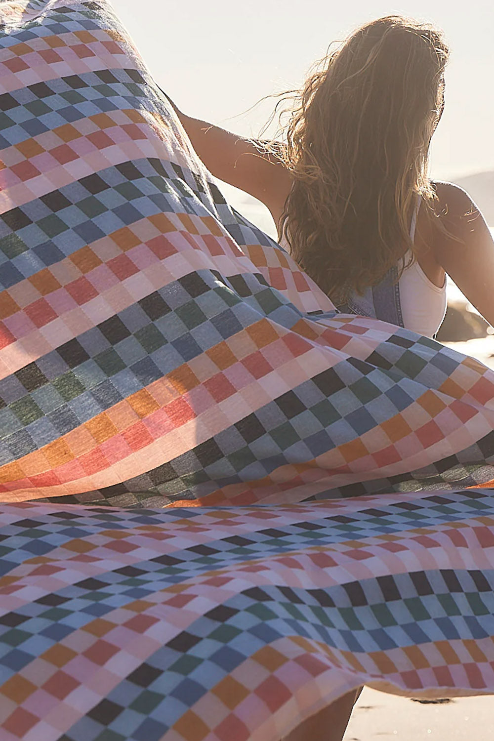 Oversized Throw Blanket Sundown
