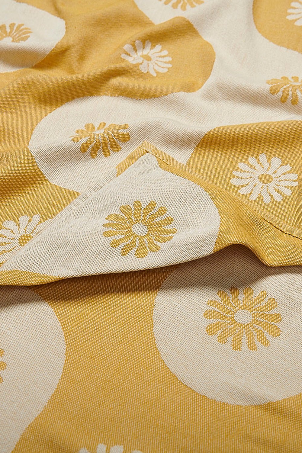 Botanical waves XL Throw Blanket - Domo del Mar