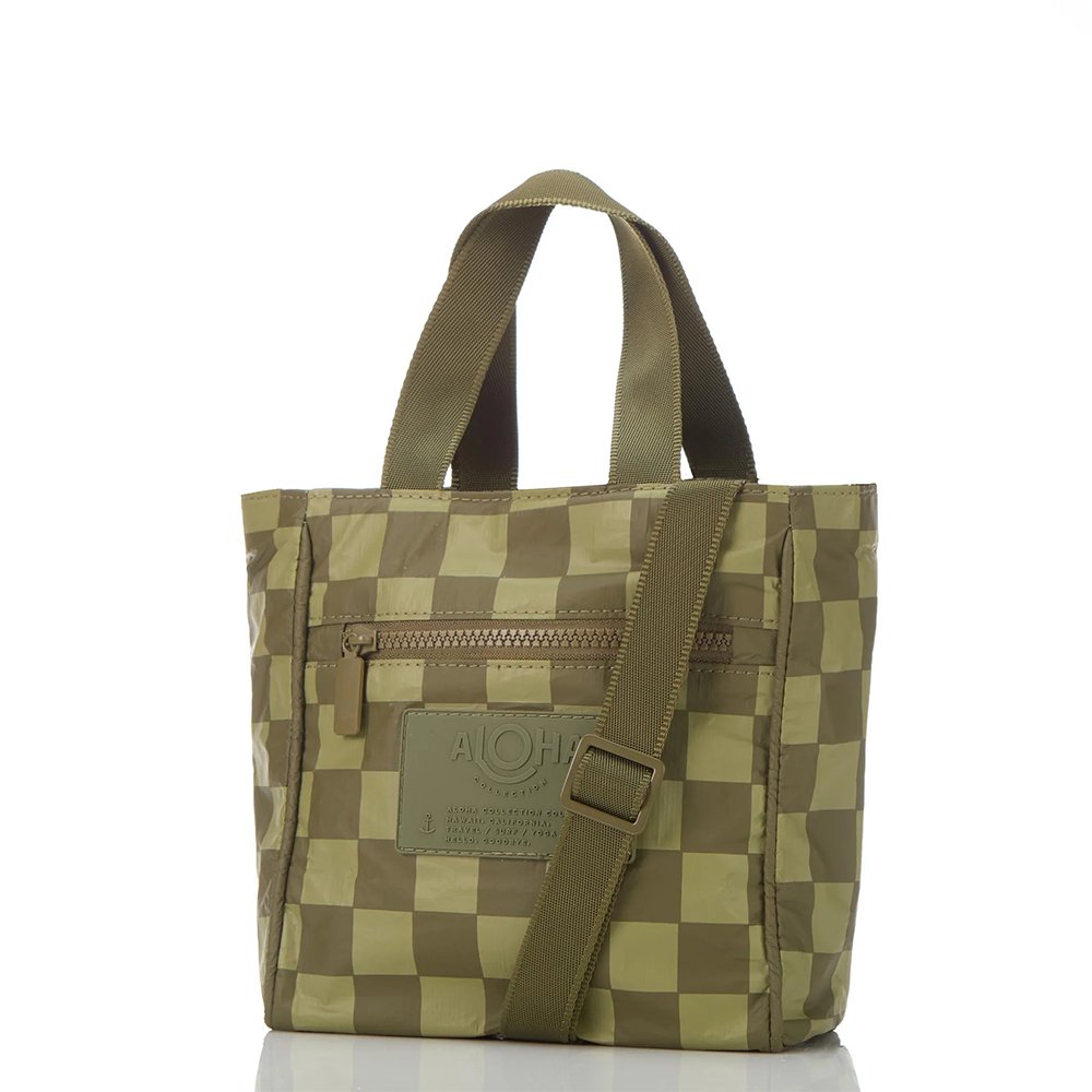Crossbody Checkmate Olive - Domo del Mar