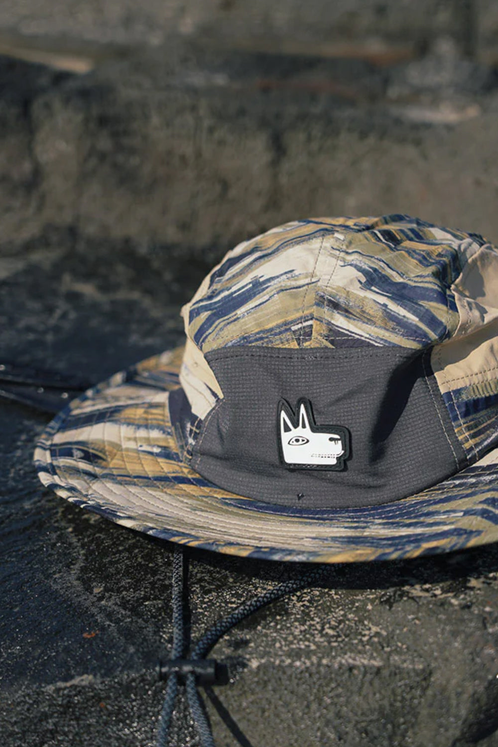 Camo Wide Surf Hat