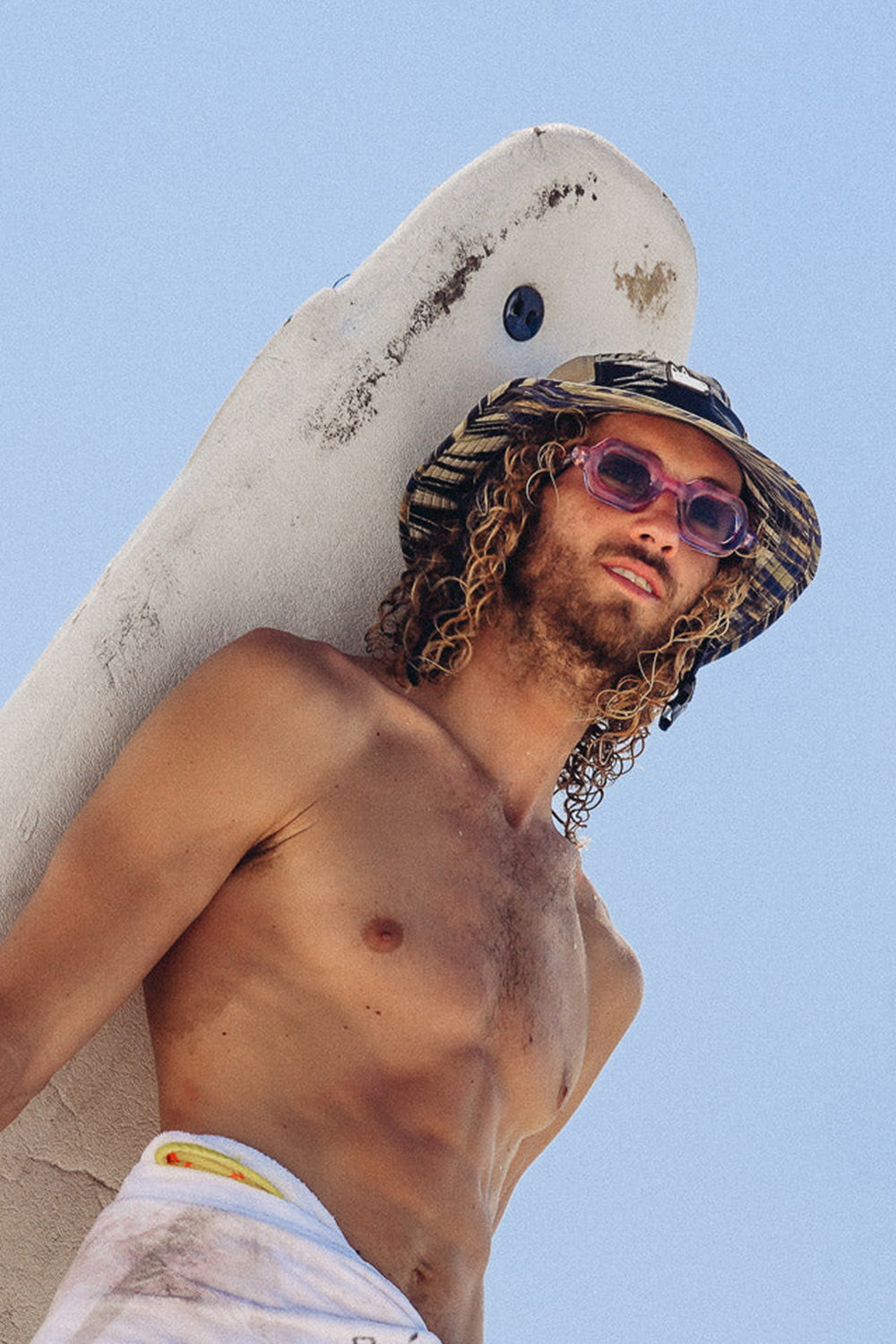Camo Wide Surf Hat