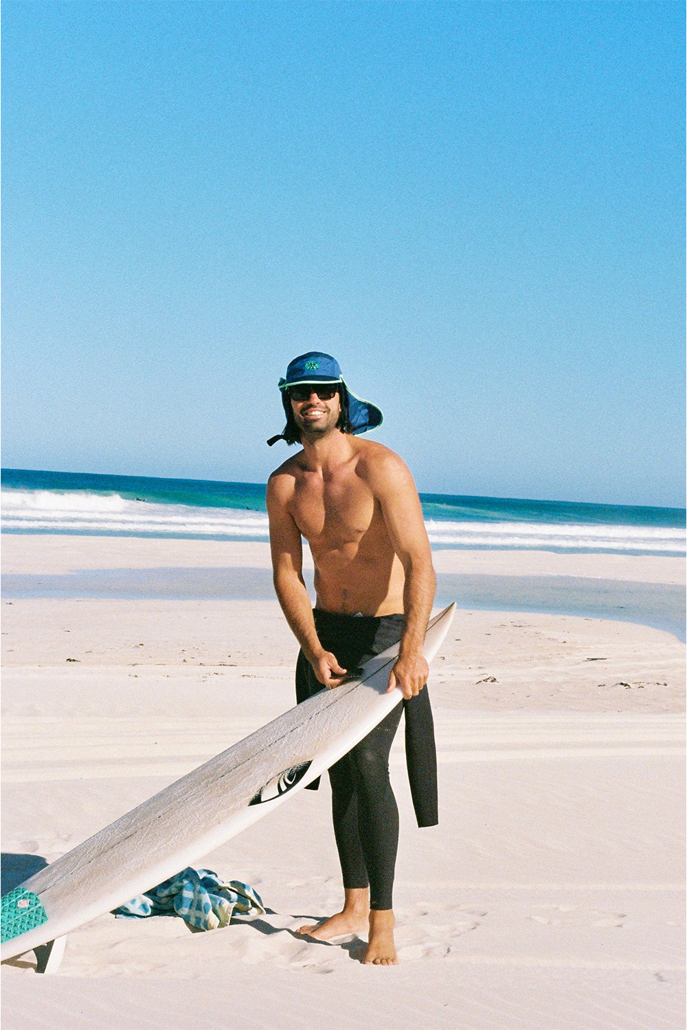 Blue Tongue Blizzard Legionnaire Surf Hat