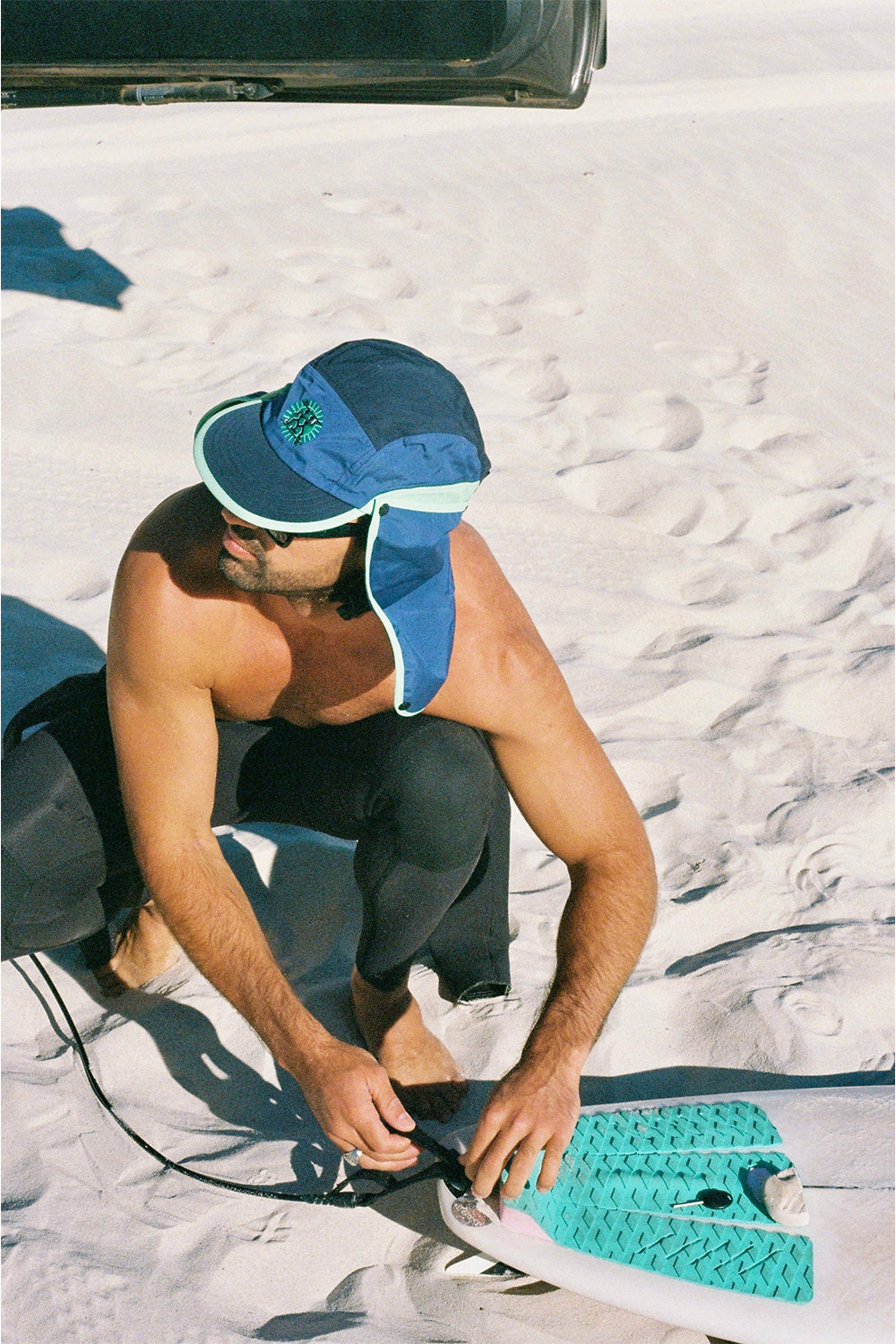 Blue Tongue Blizzard Legionnaire Surf Hat