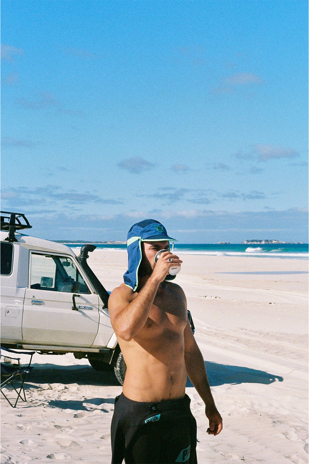 Blue Tongue Blizzard Legionnaire Surf Hat