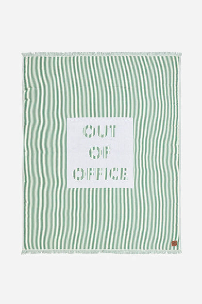 Throw Blanket Out of Office