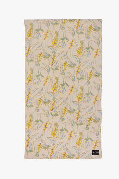 Beach Towel Heliconia Cream
