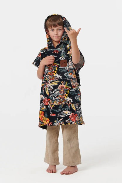 Kids Poncho Island Breeze