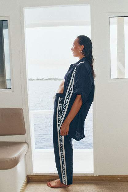 Hemp Sun Shirt Black
