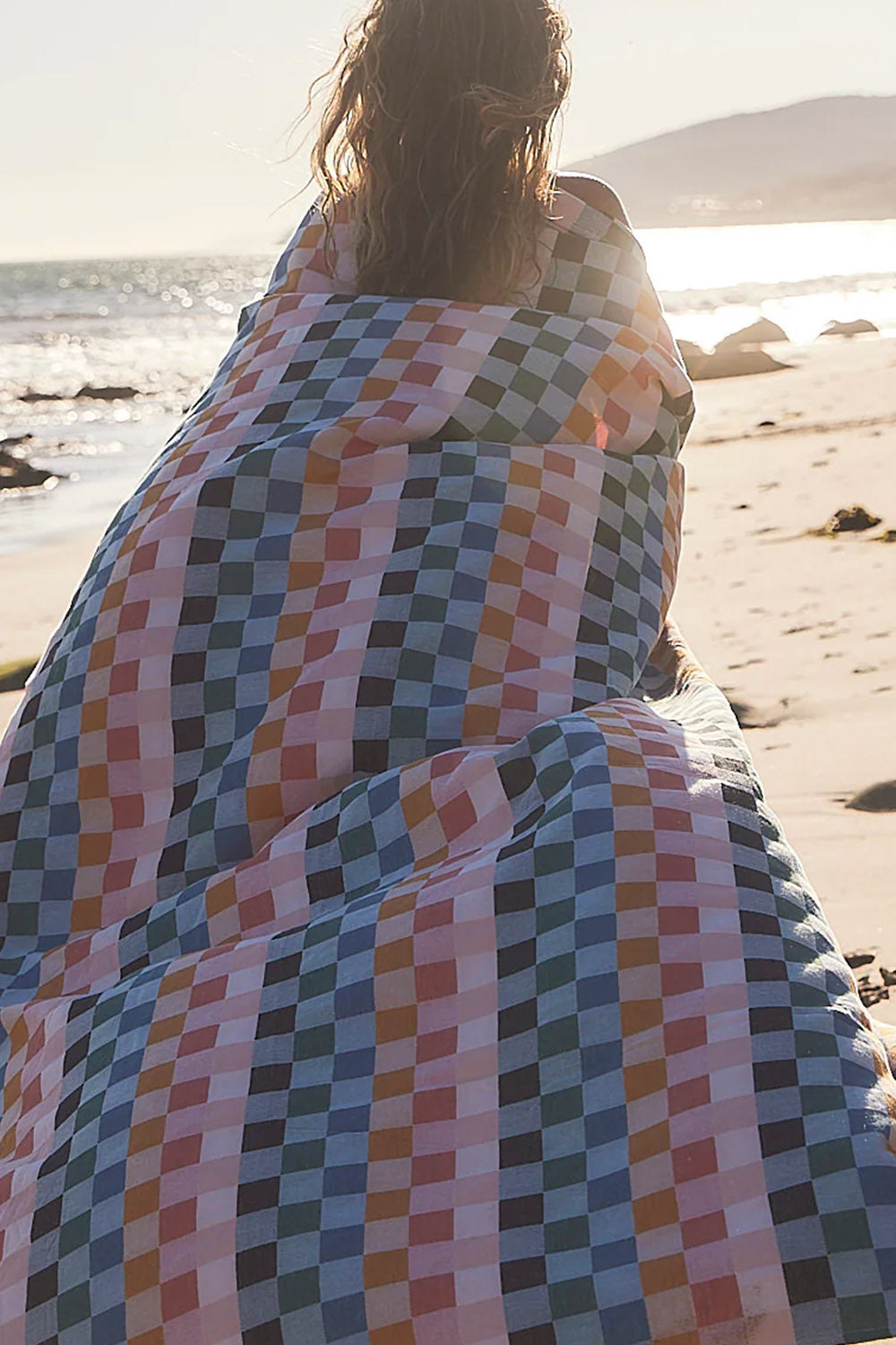 Oversized Throw Blanket Sundown