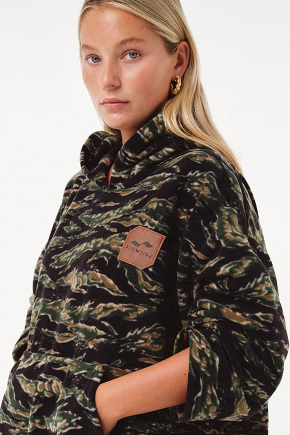 Fleece Poncho Major