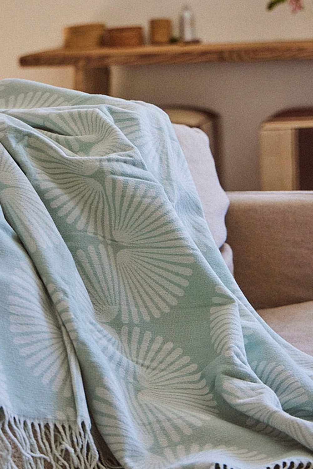 Twill Blanket Sidewinder Mint
