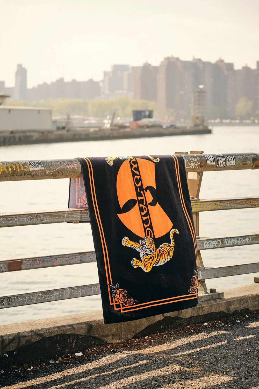 Beach Towel Tiger Style
