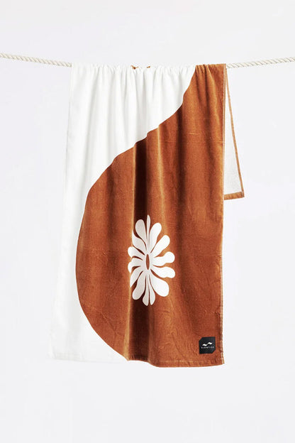 Botanical Balance Beach Towel Blush - Domo del Mar