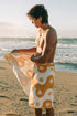 Botanical Balance Beach Towel Mustard - Domo del Mar