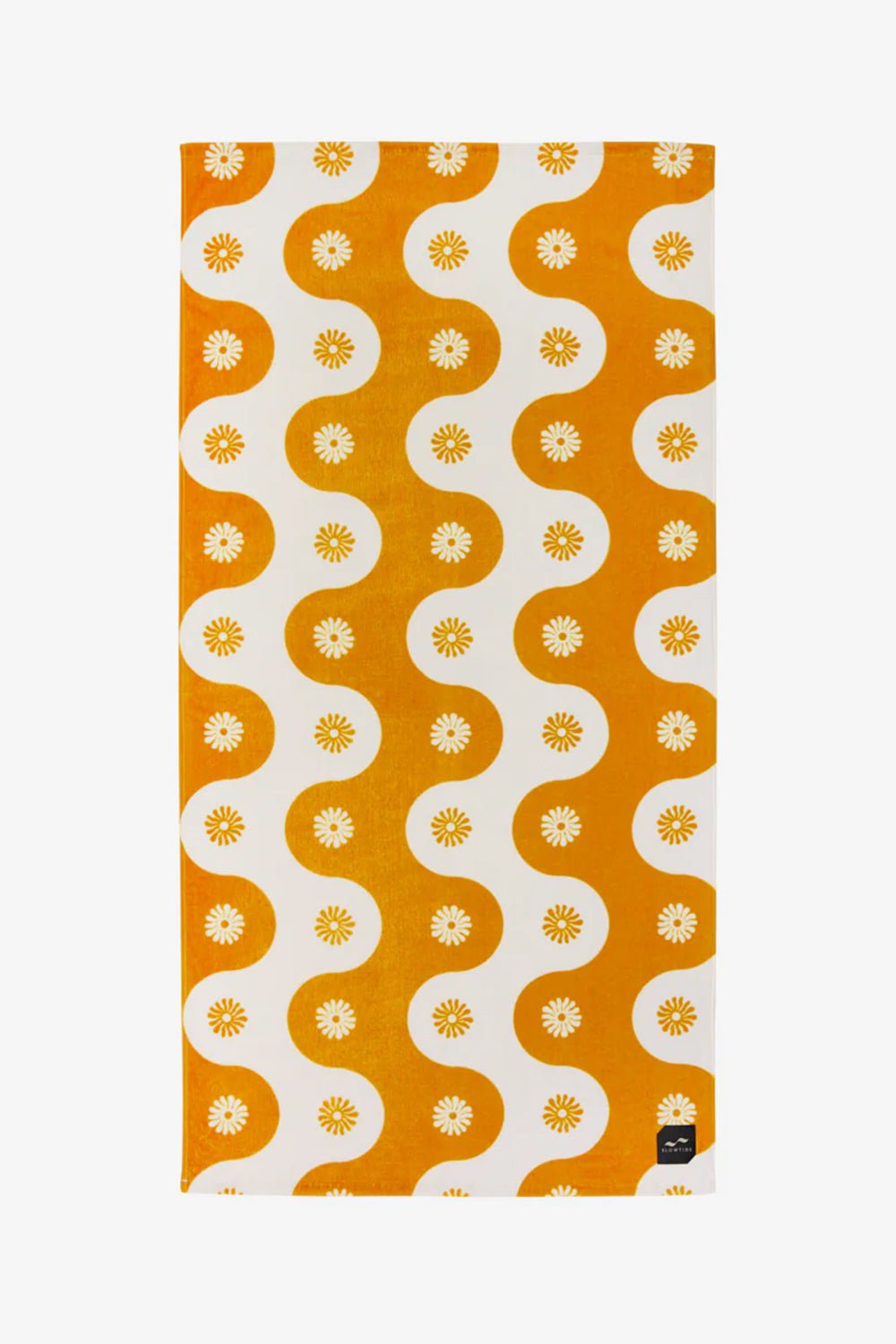 Botanical Balance Beach Towel Mustard - Domo del Mar