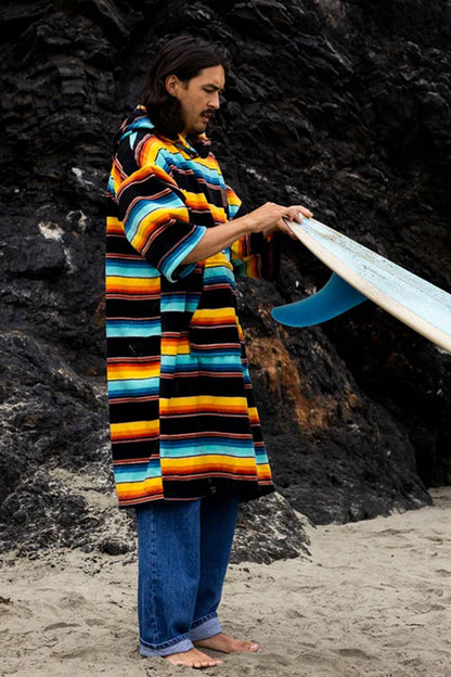 El Cap Fleece Poncho - Domo del Mar
